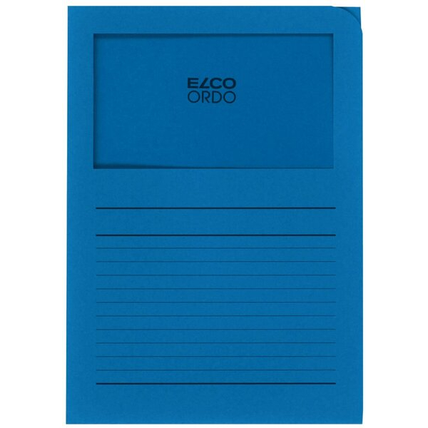 7610425431100 - Sichtmappen Ordo classico 2948933 A4 blau Papier 120g 7610425431100 100 Stück