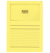 Sichtmappen Ordo classico 29489.71, A4 gelb Papier 120g
