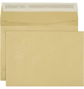 Versandtaschen 74508.92, o. Fe., HK, 140 g, Stehboden 50mm, ohne Fenster, haftklebend, natronbraun