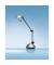 Schreibtischlampe Space H5010647, LED, mit Standfuß, silber