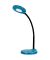 LED-Schreibtischlampe Splash, blau, mit Standfu&szlig;, dimmbar