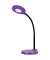 LED-Schreibtischlampe Splash, lila, mit Standfuß, dimmbar