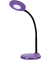 LED-Schreibtischlampe Splash, lila, mit Standfuß, dimmbar