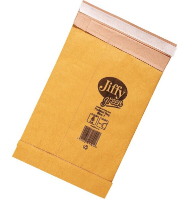Jiffy Versandtasche Größe 1, braun Innenmaß: 165 x 280mm, Außenmaß: