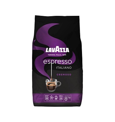Espresso Cremoso intensiv ganze Bohne 1.000 g/Pack.