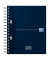 Collegeblock 100100314 European Book, kariert / kariert Rand beidseitig, A5+, 90g, sortiert, 100 Blatt