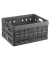 Klappbox Square H6180088, 32 Liter, für A3, außen 490x360x255mm, Kunststoff anthrazit