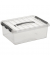 Aufbewahrungsbox Q-Line H6160302, 12 Liter, mit Deckel, au&szlig;en 400x300x140mm, Kunststoff transparent