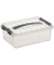 Aufbewahrungsbox Q-Line H6160002, 4 Liter, mit Deckel, au&szlig;en 300x200x100mm, Kunststoff transparent