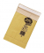 Papierpolstertaschen Jiffy Typ 0, 30001310, innen 135x229mm, Haftklebung mit Abdeckstreifen, braun