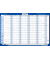 Plakatkalender 7-420221-25, 12 Monate / 1 Seite, 90x60cm, abwischbar, 2025