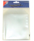 CD/DVD Klarsichttasche mit Klappe transparent