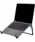 Laptopständer R-Go Steel Travel, Tragkraft: 5 kg, zusammenklappbar,