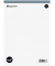 Notizblock 608451 20, kariert / Lineatur 22, A4, 60g, 48 Blatt