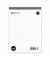 Notizblock 608452 20, kariert, A5, 70g, 48 Blatt
