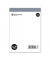 Notizblock 608454 00, blanko, A6, 60g, 48 Blatt