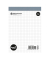 Notizblock 60845420, kariert, A6, 70g, 48 Blatt