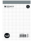 Notizblock 60845420, kariert, A6, 70g, 48 Blatt