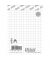 Notizblock 608455020, kariert, A7, 60g, 48 Blatt