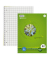 Collegeblock 608570020 Green, Baum, Lineatur 22 / liniert mit Rand innen, A4, 70g, grün, 80 Blatt