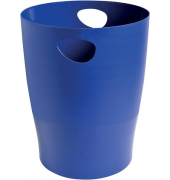Papierkorb Ecobin Bee Blue 45303D, 15 Liter, rund, marineblau
