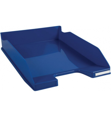 Briefablage Bee Blue DIN A4+, marine- blau, vertikal stapelbar, inkl.