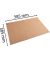 Schreibunterlage Eterneco, braun geometrische Motive, "Wide"-Format,