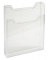 Wandprospekthalter 65058D A5 hoch 1Fach transparent