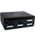 Schubladenbox Toolbox 319714D schwarz/schwarz 4 Schubladen geschlossen
