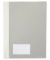 Schnellhefter 281100ws, A4, weiß, Kunststoff, Vorderdeckel transparent