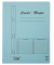 Schnellhefter Comba-Mappe 111000BL, A4, blau, Karton, 250g, Vorderdeckel opak