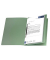 Schnellhefter Comba-Mappe 111000GN, A4, grün, Karton, 250g, Vorderdeckel opak