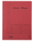 Schnellhefter Comba-Mappe 111000RT, A4, rot, Karton, 250g, Vorderdeckel opak