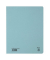 Jurismappe 81700BL, A4 blau Recyclingkarton 250g, mit 3 Einschlagklappen