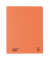 Jurismappe 81700OR, A4 orange 250g, mit 3 Einschlagklappen