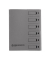 Ordnungsmappe 83600GR, 1-6, grau, A4, 6 F&auml;cher