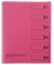 Ordnungsmappe 83600RS, 1-6, rosa, A4, 6 F&auml;cher