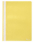 Schnellhefter 281421ge, A4, gelb, Polypropylen (PP), 80g, Vorderdeckel transparent