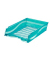 Briefablage 60100BLT A4 / C4 blau-transparent Kunststoff stapelbar