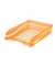 Briefablage 60100ORT A4 / C4 orange- transparent Kunststoff stapelbar