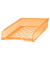 Briefablage 60100ORT A4 / C4 orange- transparent Kunststoff stapelbar