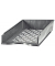 Briefablage 60100SIM A4 / C4 silber-metallic Kunststoff stapelbar