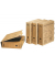 Archivbox 96900NA, A4, braun, innen 28,5x7,5x32cm (TxBxH), Wellpappe