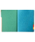 Ordnungsmappe 84900BL, 9-teilig blanko, blau, A4, 9 F&auml;cher