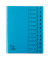Ordnungsmappe - 84800BL, 1-12, intensivblau, Din A4, 12 F&auml;cher