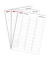 Etiketten e-mark 153559, weiß 18x48mm, rechteckig, 
