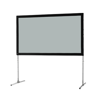 Faltrahmenleinwand für Rückprojektion Mobil Expert 16:9, 305 x 172 cm Projektionsfläche