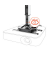 Beamer-Deckenhalterung MultiCel 4070 Expert grau
