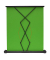 mobile Leinwand Key Green Screen, 150 x 180 cm Projektionsfläche