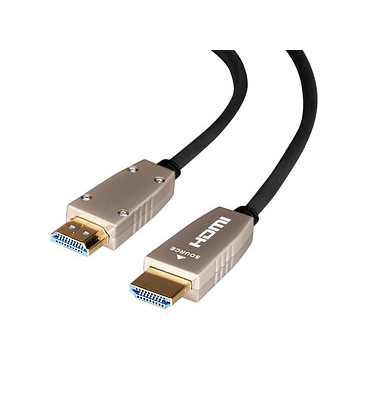 Ultra High Speed HDMI Kabel Optical Fibre 15,0 m schwarz
